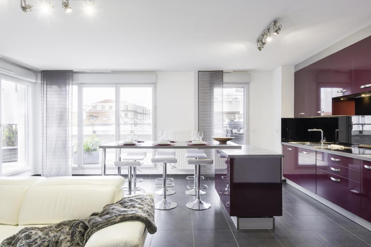 Ferienwohnung Le 7 De Coeur - Grand T4 Avec Balcon Lyon Exterior foto