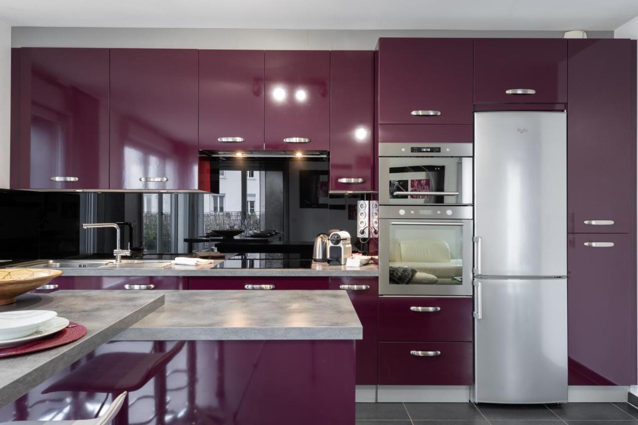 Ferienwohnung Le 7 De Coeur - Grand T4 Avec Balcon Lyon Exterior foto