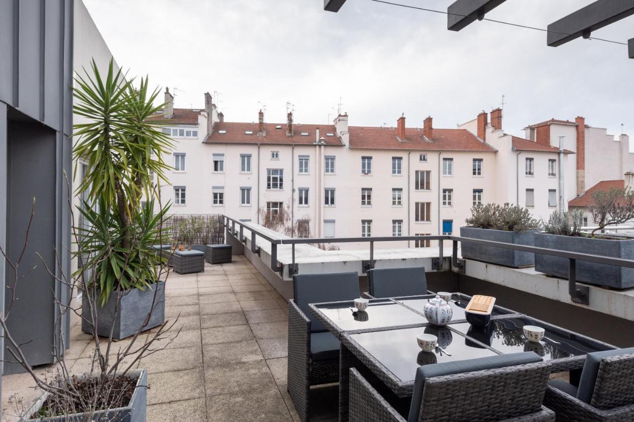 Ferienwohnung Le 7 De Coeur - Grand T4 Avec Balcon Lyon Exterior foto